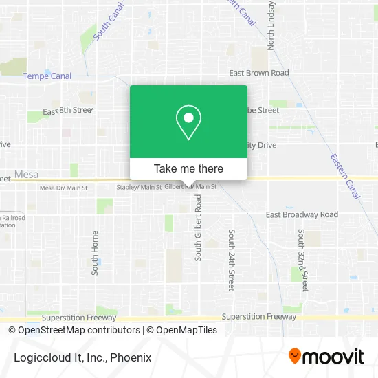 Mapa de Logiccloud It, Inc.