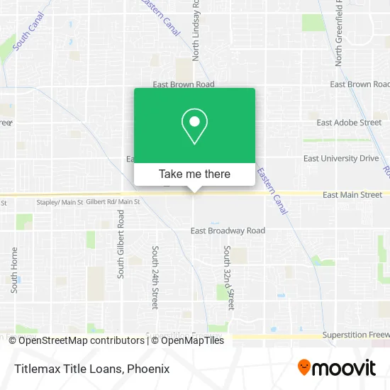 Titlemax Title Loans map