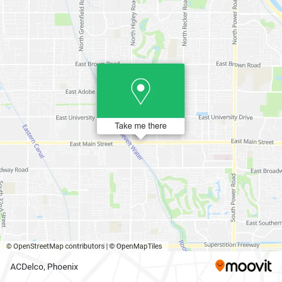 ACDelco map