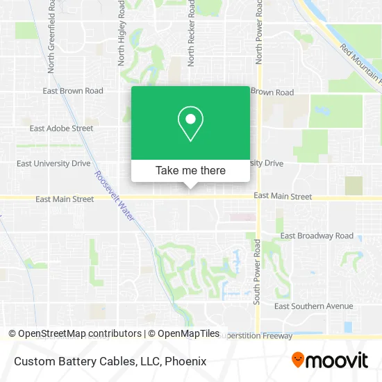 Custom Battery Cables, LLC map