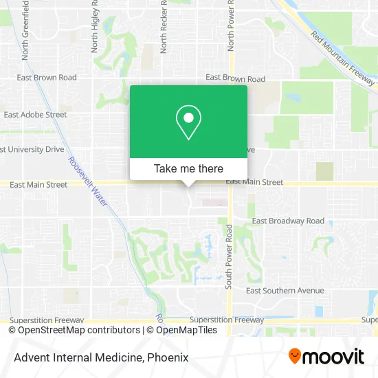 Advent Internal Medicine map