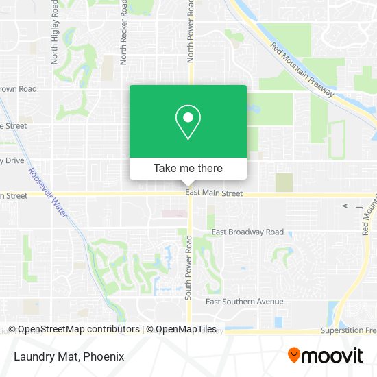 Laundry Mat map