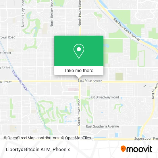 Libertyx Bitcoin ATM map