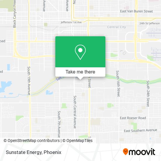 Sunstate Energy map