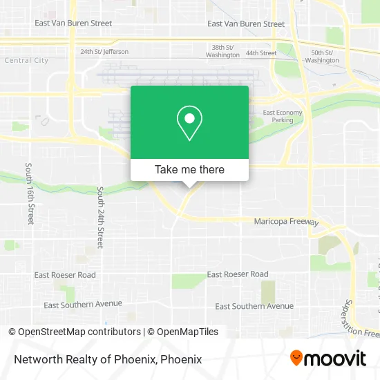 Networth Realty of Phoenix map