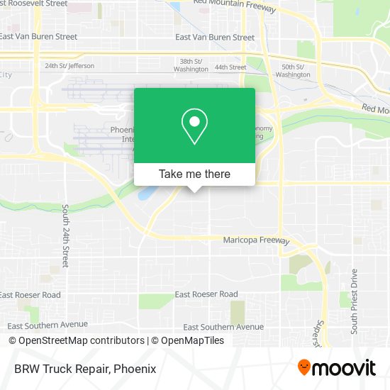 Mapa de BRW Truck Repair