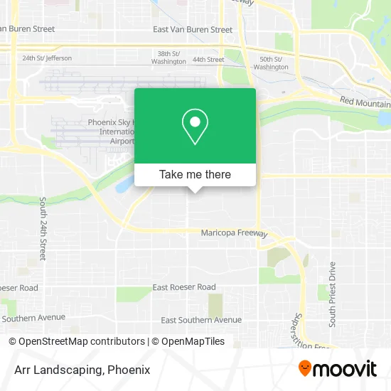 Mapa de Arr Landscaping
