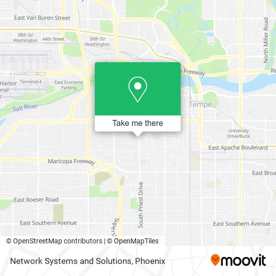 Network Systems and Solutions map