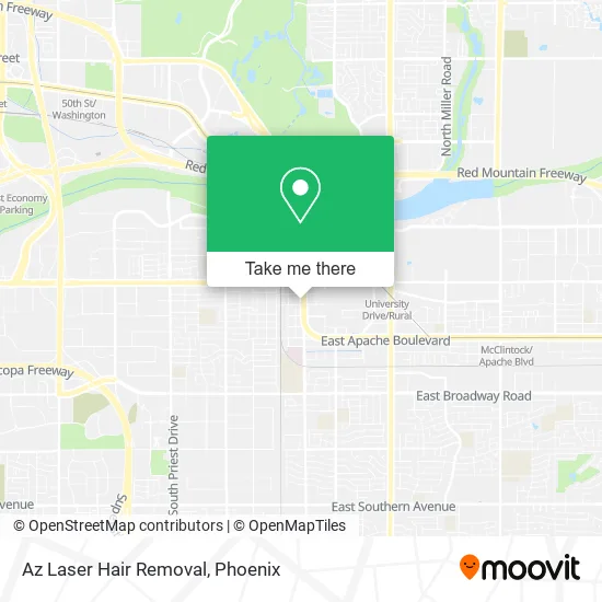 Mapa de Az Laser Hair Removal