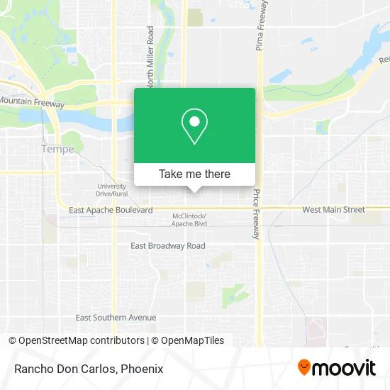 Rancho Don Carlos map