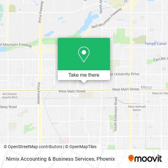Nimix Accounting & Business Services map