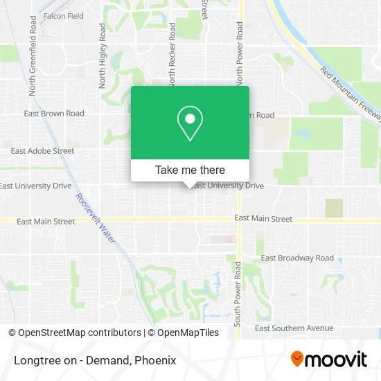 Longtree on - Demand map