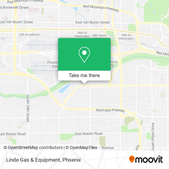 Mapa de Linde Gas & Equipment