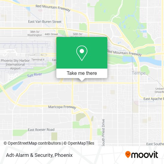 Adt-Alarm & Security map