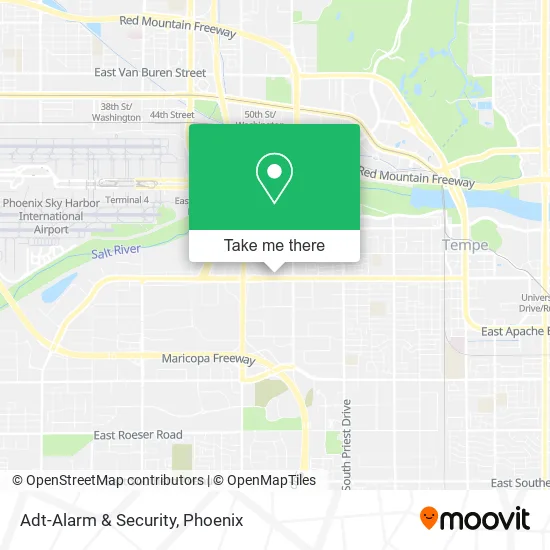 Mapa de Adt-Alarm & Security