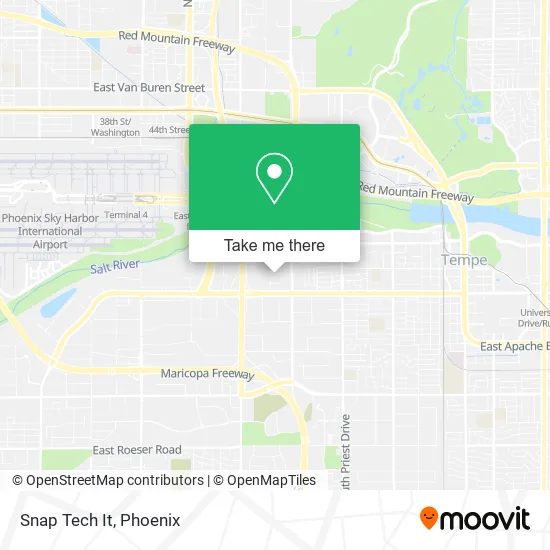 Mapa de Snap Tech It
