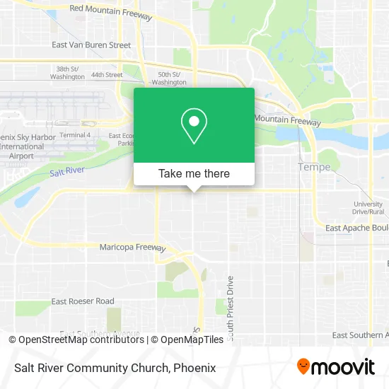 Mapa de Salt River Community Church