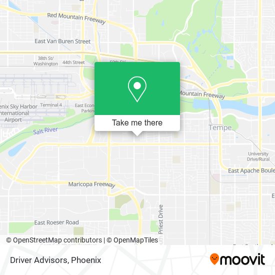 Mapa de Driver Advisors