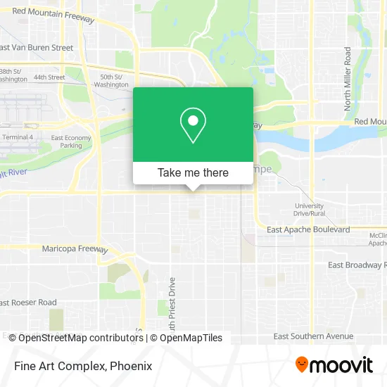 Fine Art Complex map