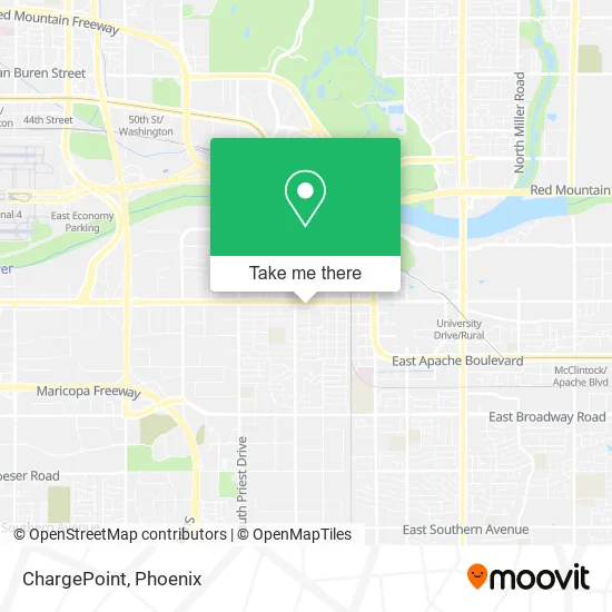 ChargePoint map