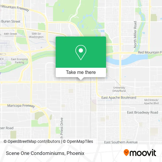 Scene One Condominiums map