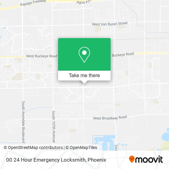 Mapa de 00 24 Hour Emergency Locksmith