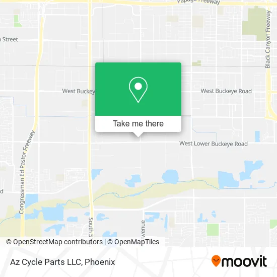 Az Cycle Parts LLC map