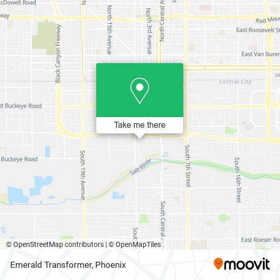 Mapa de Emerald Transformer
