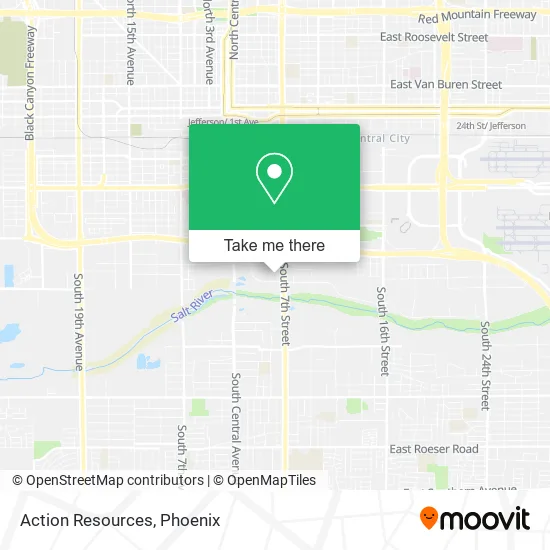 Action Resources map