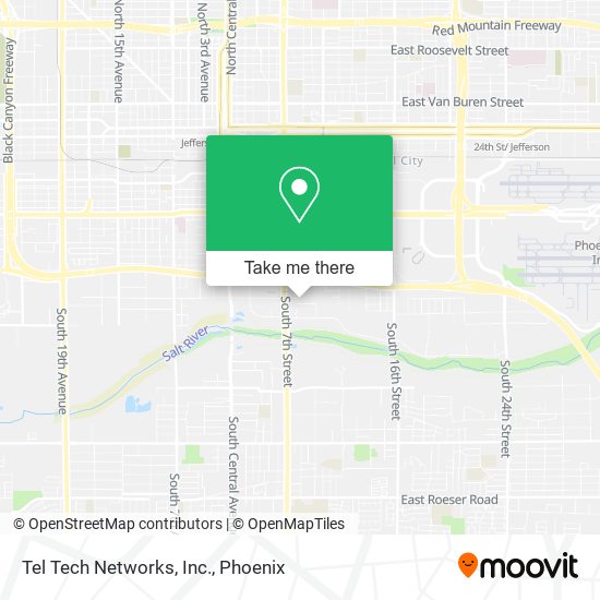 Tel Tech Networks, Inc. map