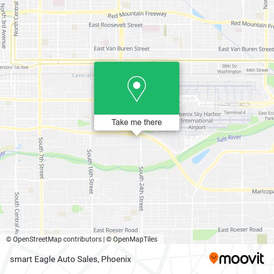 Mapa de smart Eagle Auto Sales