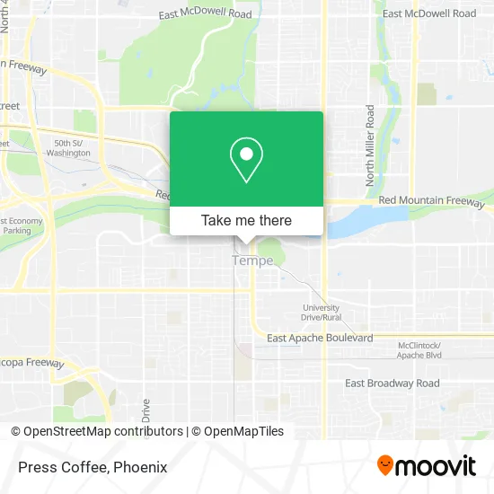 Press Coffee map
