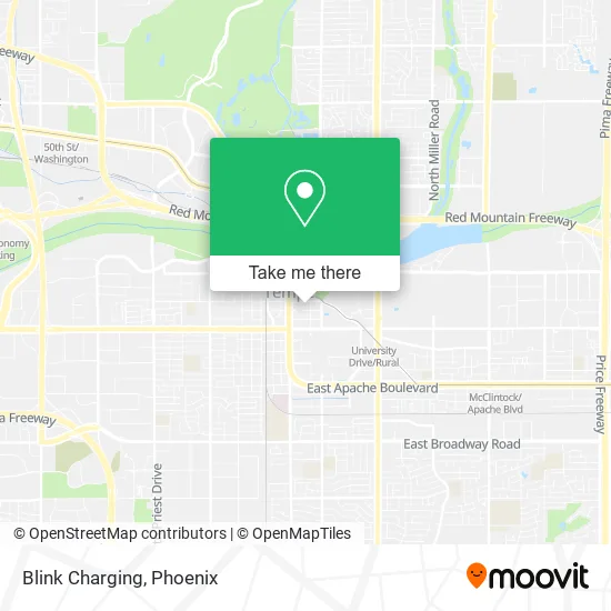 Blink Charging map