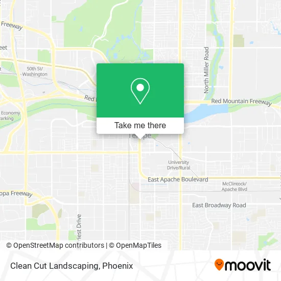 Mapa de Clean Cut Landscaping