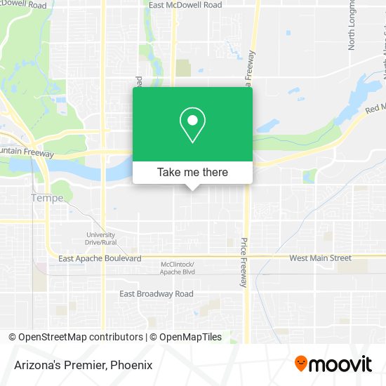 Arizona's Premier map