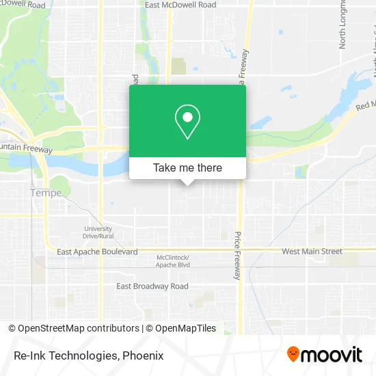 Re-Ink Technologies map