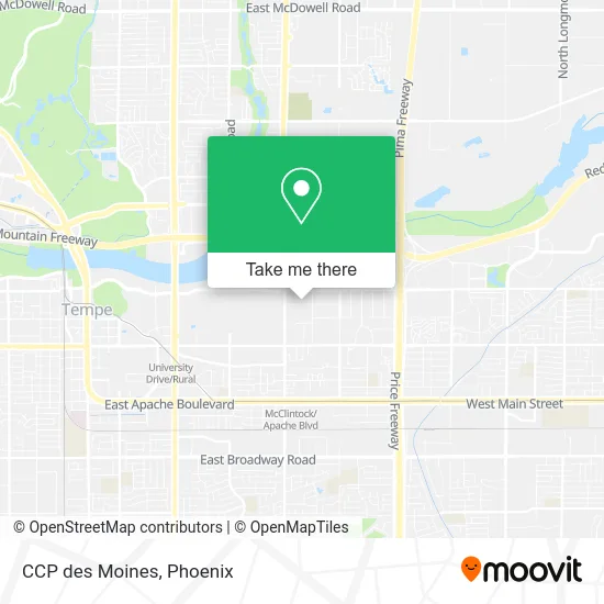 CCP des Moines map
