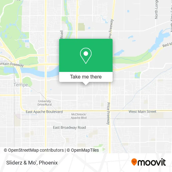 Sliderz & Mo' map