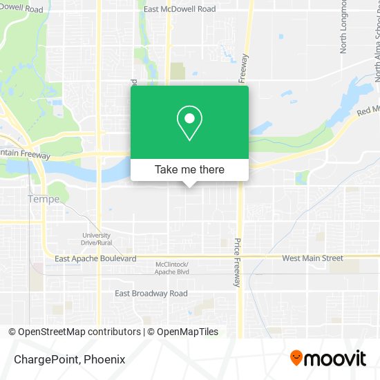 ChargePoint map