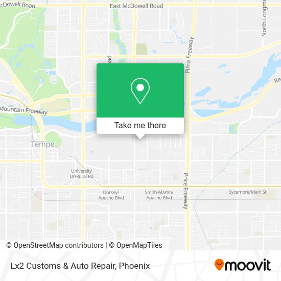 Lx2 Customs & Auto Repair map