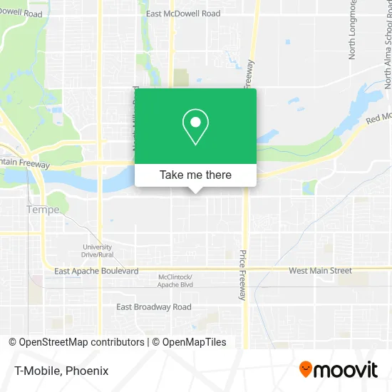 T-Mobile map