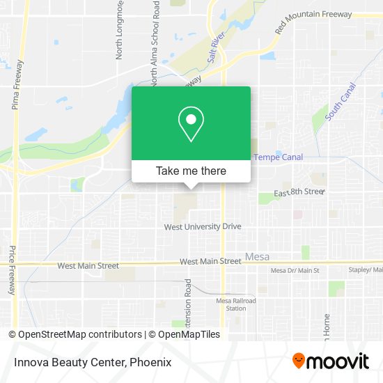 Innova Beauty Center map