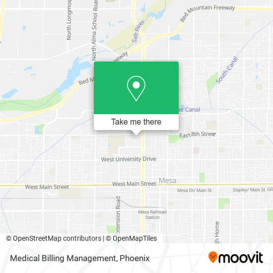 Medical Billing Management map