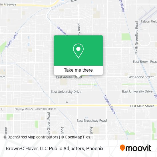 Brown-O'Haver, LLC Public Adjusters map