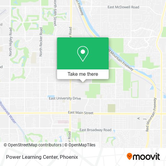Power Learning Center map
