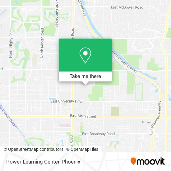 Power Learning Center map