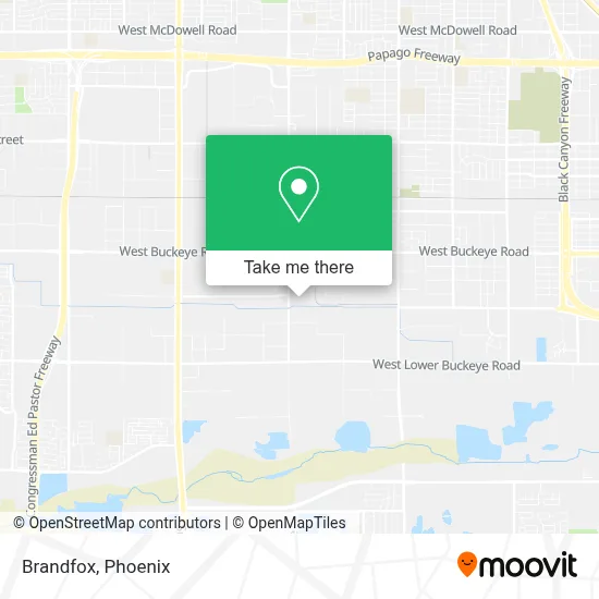 Brandfox map