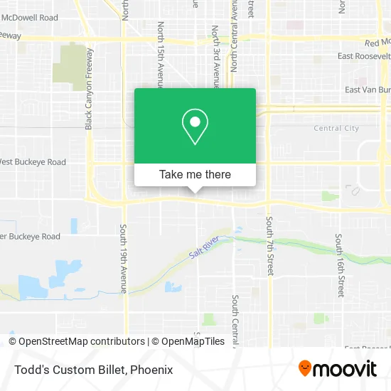 Todd's Custom Billet map
