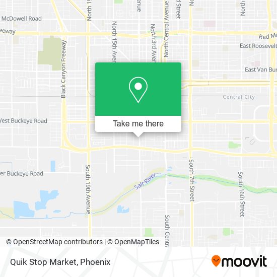 Quik Stop Market map