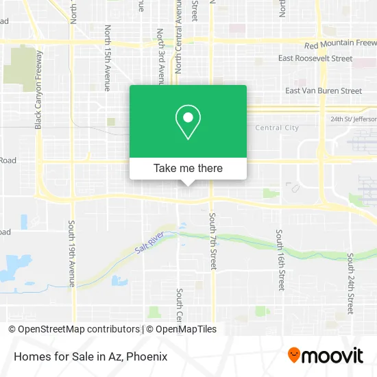 Homes for Sale in Az map